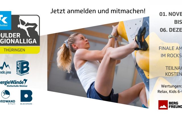 Techniker Boulderliga Thüringen 2025